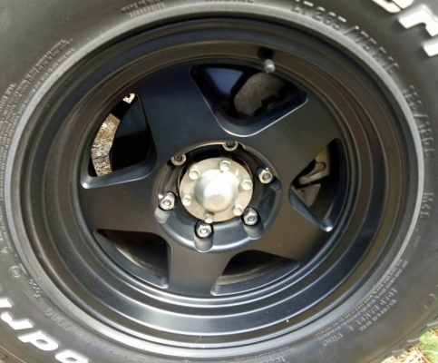 ขายล้อลายBradley พร้อมยางBF All 265/75/16ดอกเพียบๆ หลายชุด