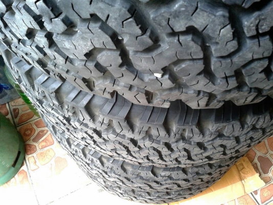 ขายล้อลาย Bradleyพร้อมยาง BF All 265/75/16ดอกเพียบๆหลายชุด