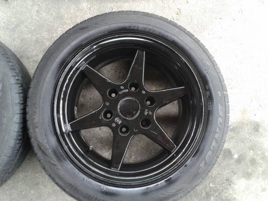 ขอบ16นิ้ว6รู  พร้อมยาง ชุดนี้ ราคา 6900 บาท