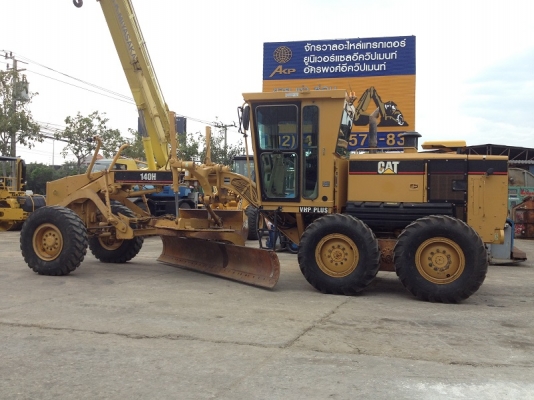 รถเกรด Cat140H ปี2007 รถเก่านอก สภาพดีเนี๊ยบนำเข้าจากอเมริกา สแกนริฟายครบ