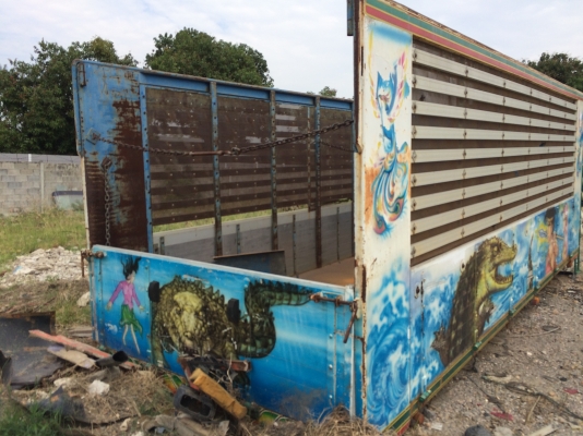 กระบะรถล่องมิเนียม ยาว 6.20 เมตร สวยครับ กระบะรถล่องมิเนียม ยาว 6.20 เมตร สวยครับ