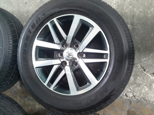 แม็กยาง ติดรถฟอร์จูนเนอร์ 265 60 18 แม็กยาง ติดรถฟอร์จูนเนอร์ 265 60 18