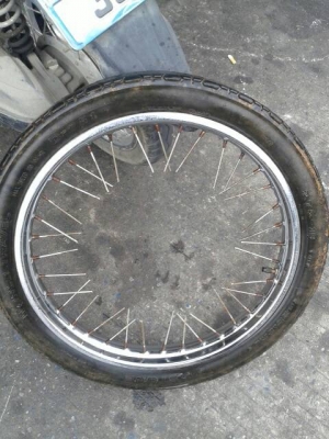 ล้อเหล็กมอไซด์