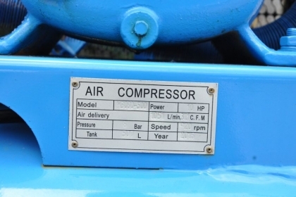 ขายปั้มลม 3สูบ(500ลิตรใหญ่) 10HPสภาพสวยเดิม ของใหม่เปิดตู้ติดมา1ตัว 38,500บาท เท่านั้น!!