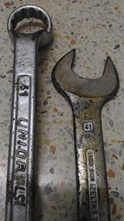 ประแจแหวน กับ ประแจปากตาย 41/36 ประแจแหวน กับ ประแจปากตาย 41/36