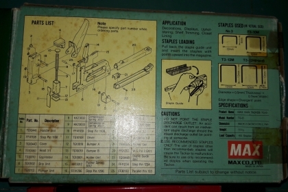 ขายแม็กญี่ปุ่น Made in Japan.