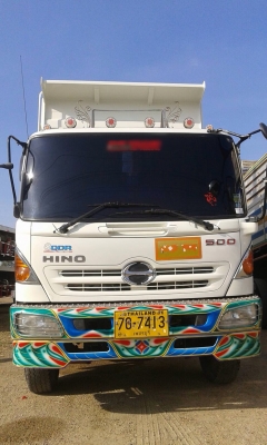 ขายรถพ่วงดัมพ์ HINO FM8J เครื่อง 251 แรง 2 เพลา ปี 55 กระบะดัมพ์สามมิตร ลูก 2 เพลา ไมล์ 190,000 ทะเบียนพร้อม ขายรถพ่วงดัมพ์ HINO FM8J เครื่อง 251 แรง 2 เพลา ปี 55 กระบะดัมพ์สามมิตร ลูก 2 เพลา ไมล์ 190,000 ทะเบียนพร้อม