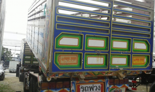 ขายรถพ่วง Isuzu เครื่อง 360 แรง ปี 55 กระบะดัมพ์มิเนียม ลูก 3 เพลาแท้ ทะเบียนพร้อม