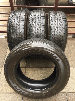 ยาง Bridgestone 265 60 18 ปี16 ดอกเต็ม เนื้อนิ่ม ใช้กันยาว ราคาไม่แพง