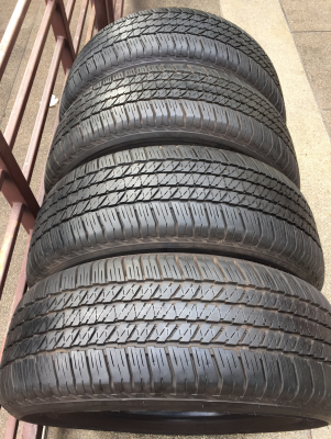 ยาง Bridgestone 265 60 18 ปี16 ดอกเต็ม เนื้อนิ่ม ใช้กันยาว ราคาไม่แพง