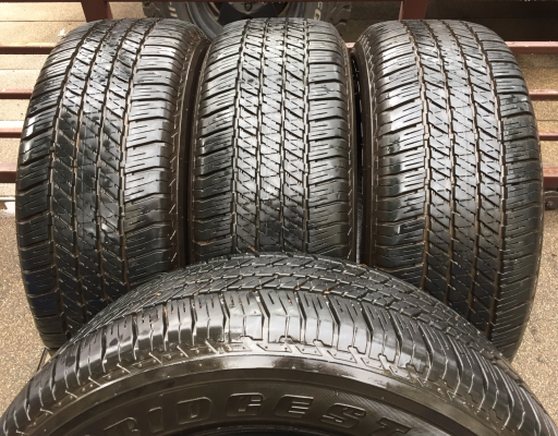 ยาง Bridgestone 265 60 18 ปี16 ดอกเต็ม เนื้อนิ่ม ใช้กันยาว ราคาไม่แพง