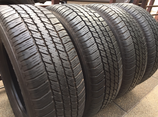 ยาง Bridgestone 265 60 18 ปี16 ดอกเต็ม เนื้อนิ่ม ใช้กันยาว ราคาไม่แพง