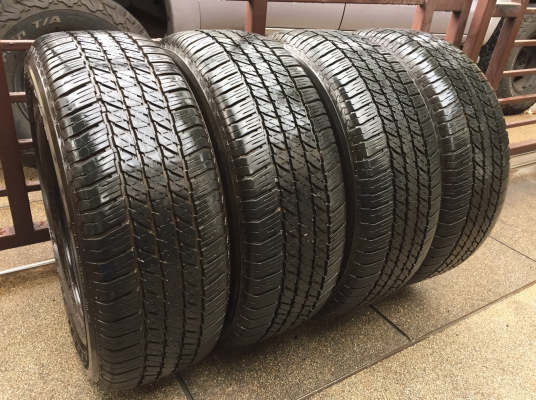 ยาง Bridgestone 265 60 18 ปี16 ดอกเต็ม เนื้อนิ่ม ใช้กันยาว ราคาไม่แพง