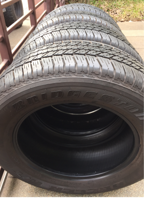 ยาง Bridgestone 265 60 18 ปี16 ดอกเต็ม เนื้อนิ่ม ใช้กันยาว ราคาไม่แพง