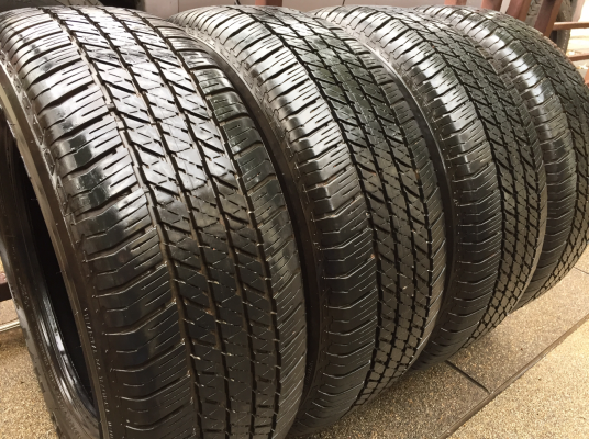 ยาง Bridgestone 265 60 18 ปี16 ดอกเต็ม เนื้อนิ่ม ใช้กันยาว ราคาไม่แพง