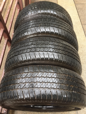 ยาง Bridgestone 265 60 18 ปี16 ดอกเต็ม เนื้อนิ่ม ใช้กันยาว ราคาไม่แพง