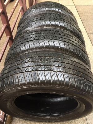 ยาง Bridgestone 265 60 18 ปี16 ดอกเต็ม เนื้อนิ่ม ใช้กันยาว ราคาไม่แพง