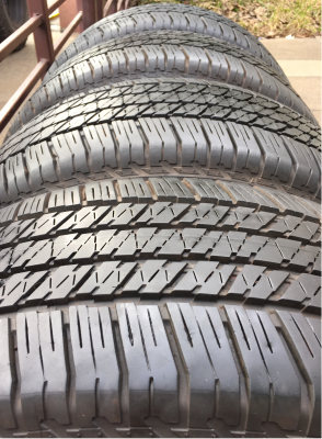 ยาง Bridgestone 265 60 18 ปี16 ดอกเต็ม เนื้อนิ่ม ใช้กันยาว ราคาไม่แพง