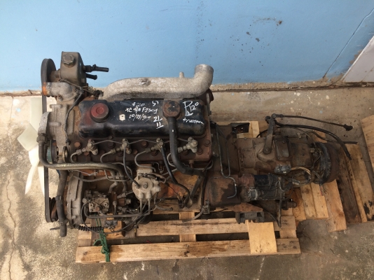 ขายเครื่องยนต์พร้อมเกียร์ MAZDA 4 สูบ