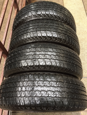 ยาง Bridgestone 245 70 16 ปลายปี16 ดอกเต็ม เนื้อนิ่ม ไม่มีปะ ราคาไม่แพง ยาง Bridgestone 245 70 16 ปลายปี16 ดอกเต็ม เนื้อนิ่ม ไม่มีปะ ราคาไม่แพง
