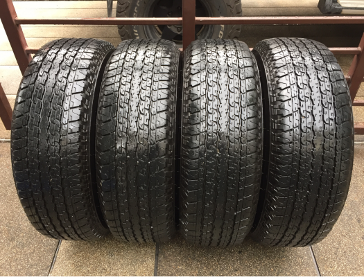 ยาง Bridgestone 245 70 16 ปลายปี16 ดอกเต็ม เนื้อนิ่ม ไม่มีปะ ราคาไม่แพง ยาง Bridgestone 245 70 16 ปลายปี16 ดอกเต็ม เนื้อนิ่ม ไม่มีปะ ราคาไม่แพง