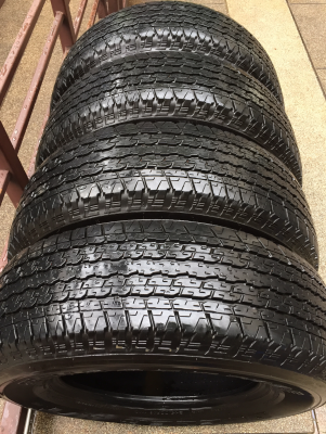 ยาง Bridgestone 245 70 16 ปลายปี16 ดอกเต็ม เนื้อนิ่ม ไม่มีปะ ราคาไม่แพง ยาง Bridgestone 245 70 16 ปลายปี16 ดอกเต็ม เนื้อนิ่ม ไม่มีปะ ราคาไม่แพง