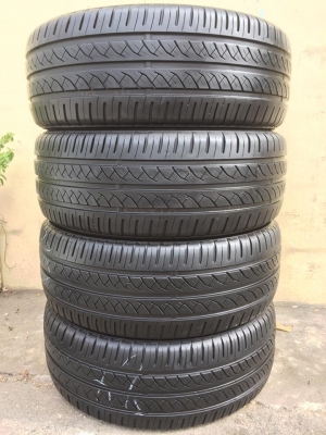 ขายยาง YOKOHAMA A-DRIVE 205-55-16 ปี15 ดอกเต็ม สภาพสวยมาก ไม่มีปะ ไม่มีตำหนิ ชุดละ 4,400 บาท