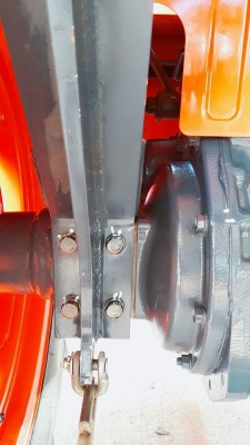 ขายรถไถคูโบต้า  KUBOTA   L 3608SP พร้อมชุดใบมีดดันหน้าคานล่าง  ผานหลัง