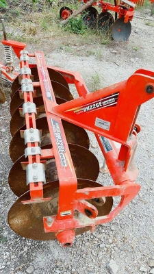 ขายรถไถคูโบต้า  KUBOTA   L 3608SP พร้อมชุดใบมีดดันหน้าคานล่าง  ผานหลัง