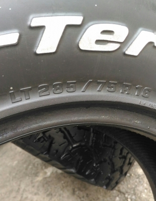 ขายยาง BF All 285/75/16 (33")