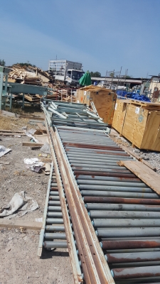 ขายลูกกลิ้งลำเลียงกว้าง 1 เมตรยาวประมาณ 40 เมตรราคาโลละ 20 บาทประมาณ 3 ตันกว่า ขายลูกกลิ้งลำเลียงกว้าง 1 เมตรยาวประมาณ 40 เมตรราคาโลละ 20 บาทประมาณ 3 ตันกว่า