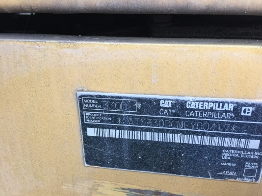 รถขุดคันใหญ่CAT330D japan...รถมี9คัน เอกสารครบ ขายเหมาหรือแยก รถทำงาน 1.6-2.2หมื่น ช.ม.