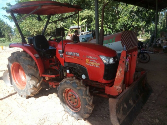 Kubota L3608 ปี55 หาง5 ใบดัน ชั่วโมงน้อย เล่มพร้อมโอน