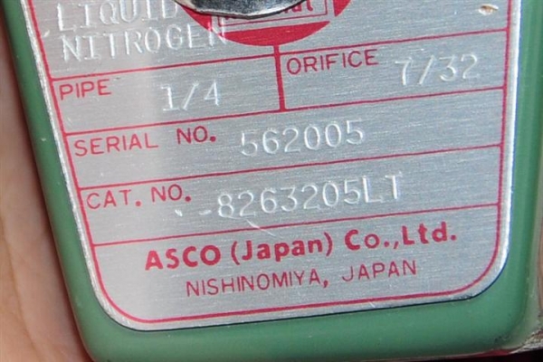 Solenoid valve ยี่ห้อ ASCO Made in Japan Solenoid valve ยี่ห้อ ASCO Made in Japan