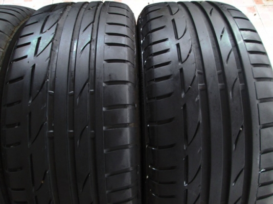 ยาง BRIDGESTONE S001 (๋JAPAN) 225-50-17 ปี2915 งามๆ 1ชุด