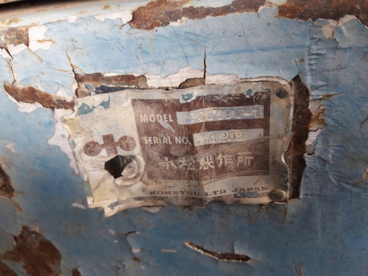 ขายด่วนรถแบคโฮkomatsu-PC38-UU-รถขายตามสภาพ