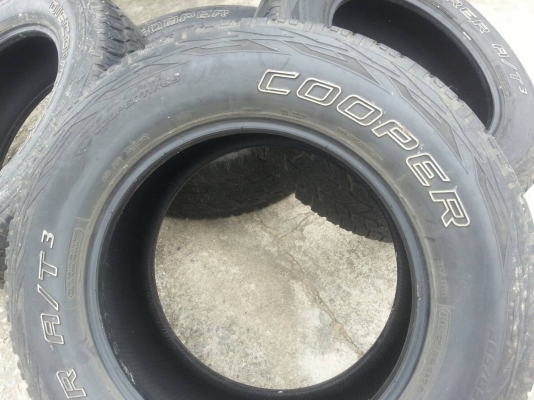 ขายยาง COOPER 265 65 18 เส้นละ 2000 ดอกเหลือๆ