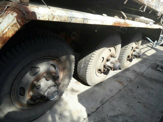 ขายหางพื้นเรียบ3เพลายาว 12เมตรของPNสภาพดีมีล้อครบราคา220000