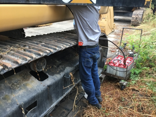 CAT330C.japan.รถทำงานมาแล้ว7700ชม.เอกสารอินวอยล์ ช่วงล่างสวย รถเก็บงานแล้ว พร้อมใช้