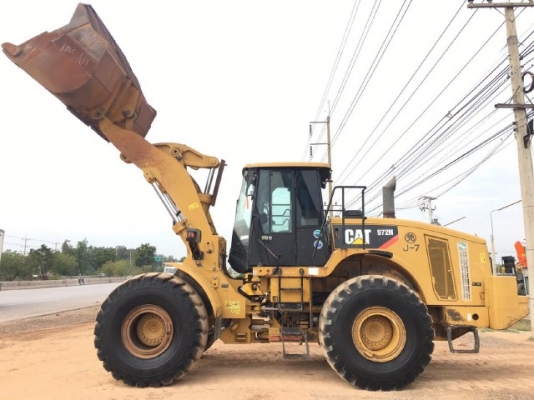 ขายรถตักล้อยาง CAT 972H รถนอกนำเข้าจากญี่ปุ่น สภาพสวยพร้อมใช้งาน