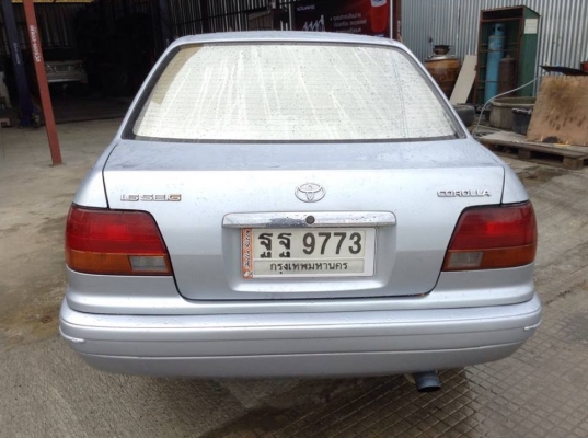 ขาย corolla 1.6 SEG ตัว Top ถุงลม เบรค ABS รถสวย เครื่องแน่น ไม่เคยติดแก๊ส