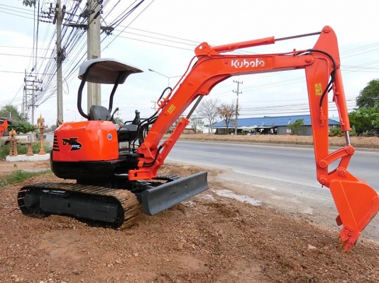 KUBOTA U-35 ขนาดPC-35<คอลโทนสั้นปั๊มนิ้ว>รถเก่านอกแท้มีเอกสาร<มีVDOชม>☎️ติดต่อ 085-5632278 (ราคาต่อรองได้)