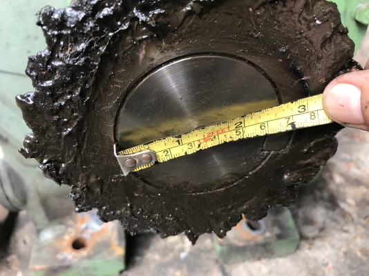 ขายหัวเกียร์ทดรอบขนาดใหญ่ เบอร์ 155 อัตราทด 1:40 สภาพสวย หมุนนิ่มมาก พร้อมใช้งาน