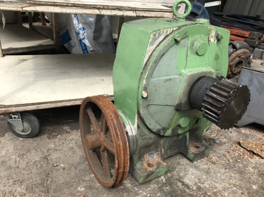 ขายหัวเกียร์ทดรอบขนาดใหญ่ เบอร์ 155 อัตราทด 1:40 สภาพสวย หมุนนิ่มมาก พร้อมใช้งาน