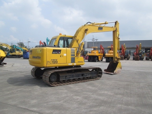 ขายรถขุด Komatsu PC120-6EO มือสองนำเข้าจากญี่ปุ่นแท้ สภาพสวย ชั่วโมงน้อย และยังไม่เคยใช้งานที่ไทย