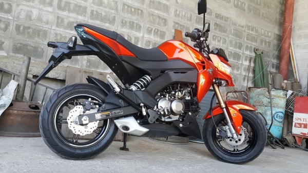 Z125 PRO 900 โล 2015 ใหม่กริ๊บจอดไม่ได้ใช้ ขายไม่แพงต่อรองได้