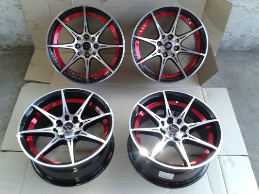 ล้อใหม่ขอบ15นิ้ว4รู100/114 ชุดนี้ ราคา 7900 บาท