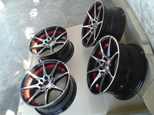 ล้อใหม่ขอบ15นิ้ว4รู100/114 ชุดนี้ ราคา 7900 บาท