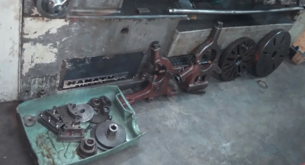 **ขายถูกๆ เครื่องกลึงมือสองจากญี่ปุ่น7.5ฟุต** HAMATU 20 4เพลาตั้งตัด เบรคตีน จี๋2สเตป 4จับ12นิ้ว หน้าจาน14 16 นิ้ว แน่นๆนิ่งๆพร้อมใช้งานครับ