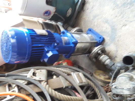 ขาย !! ปั้มน้ำสเตทROWARA.5.5hp.380v.พร้อมใช้งาน